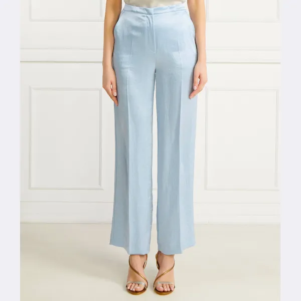 Брюки свободного кроя высокая талия Marc Cain, синий
Брюки свободного кроя высокая талия Marc Cain, синий