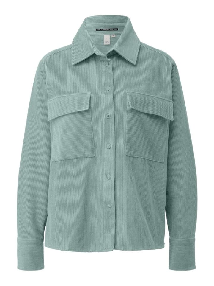 Блузка с длинными рукавами бирюзового цвета Q/S designed by
Блузка с длинными рукавами бирюзового цвета Q/S designed by