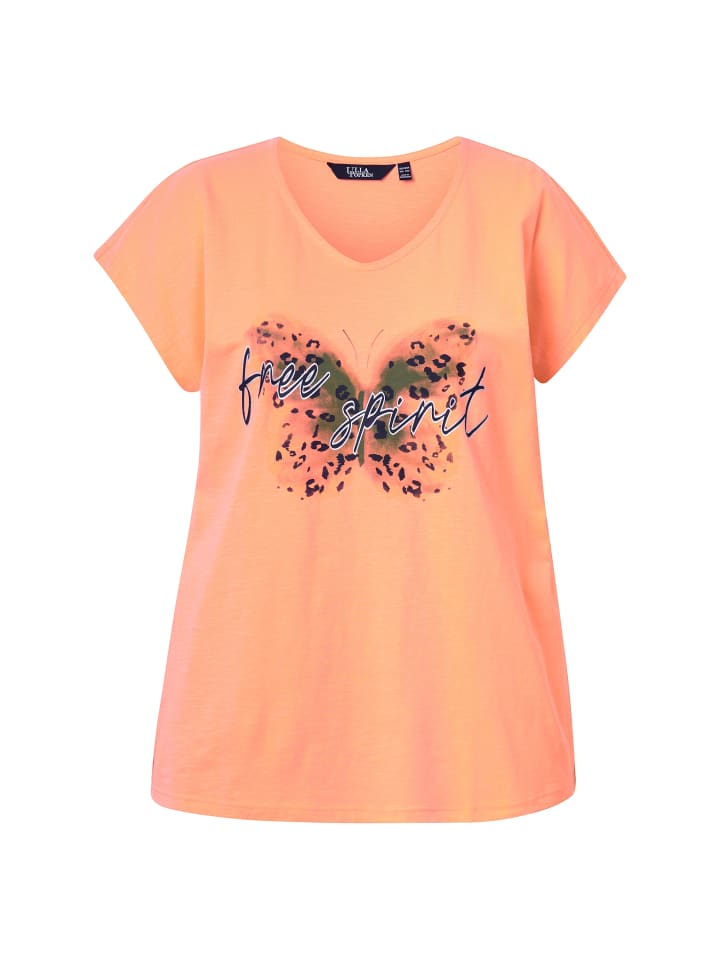 Футболка Ulla Popken, коралловый
Футболка Ulla Popken, коралловый