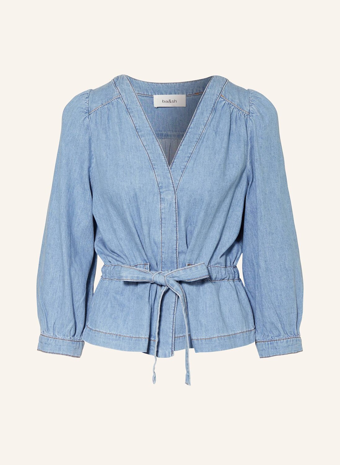 Джинсовая блузка Lavina с рукавами 3/4 Ba&Sh, голубой
Джинсовая блузка Lavina с рукавами 3/4 Ba&Sh, голубой