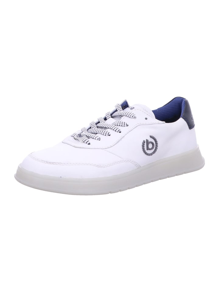 Белые низкие кеды Bugatti
Белые низкие кеды Bugatti