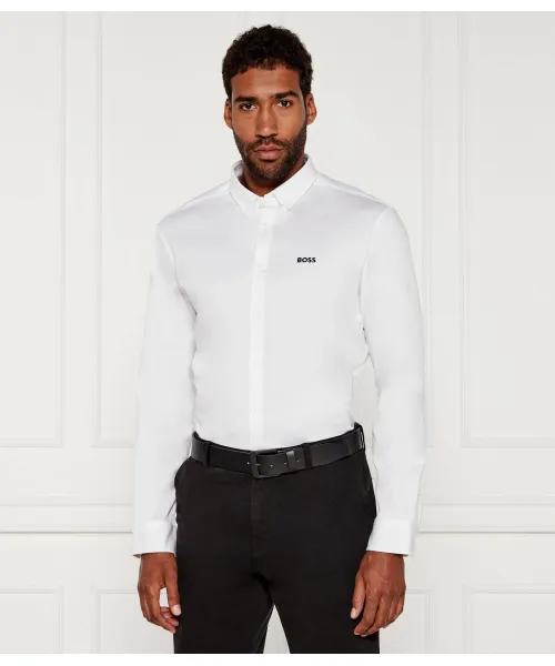 Рубашка b_motion l Regular fit Boss Green, белый
Рубашка b_motion l Regular fit Boss Green, белый