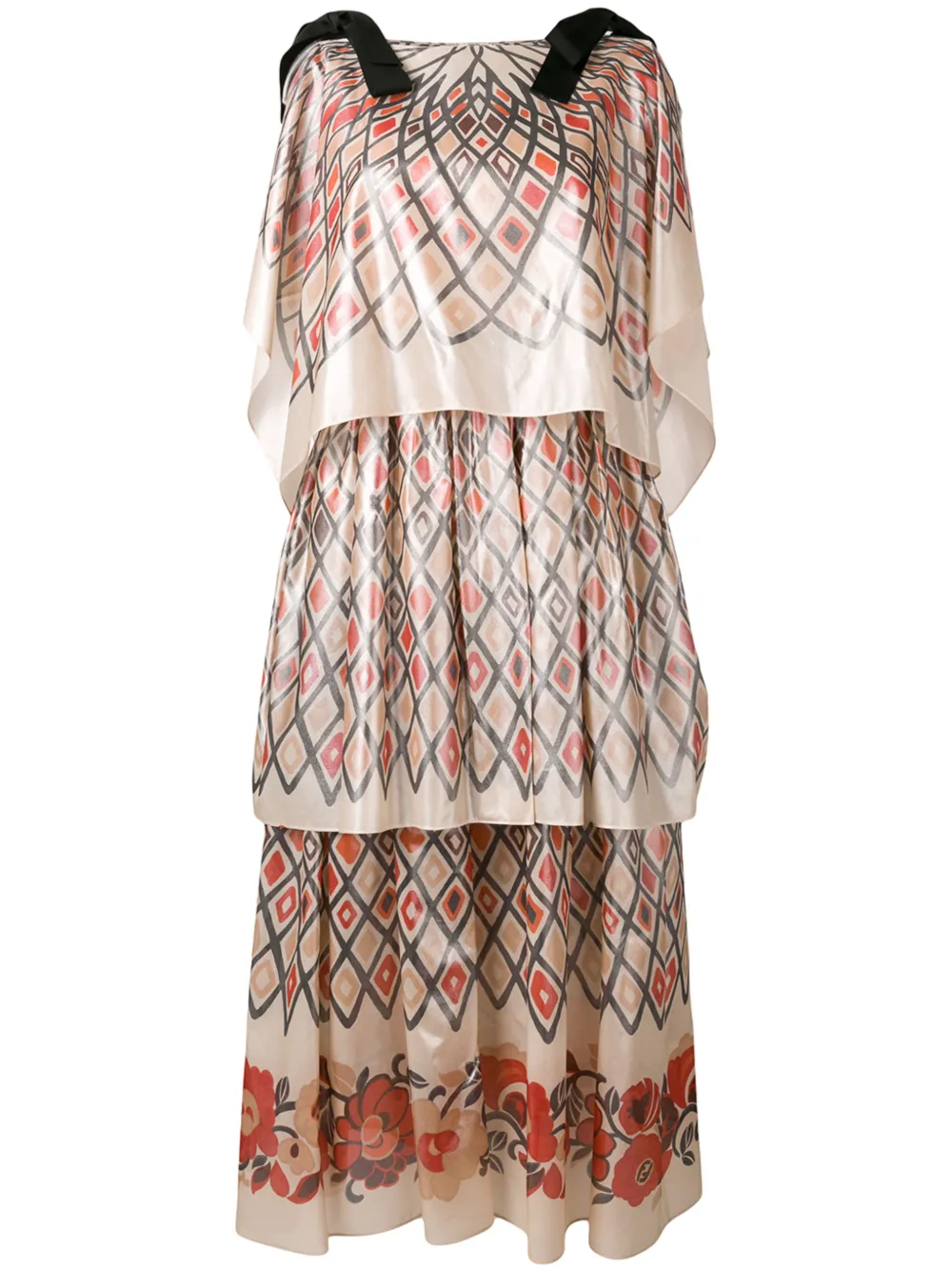 Платье с геометричным узором FENDI, нейтральный
Платье с геометричным узором FENDI, нейтральный