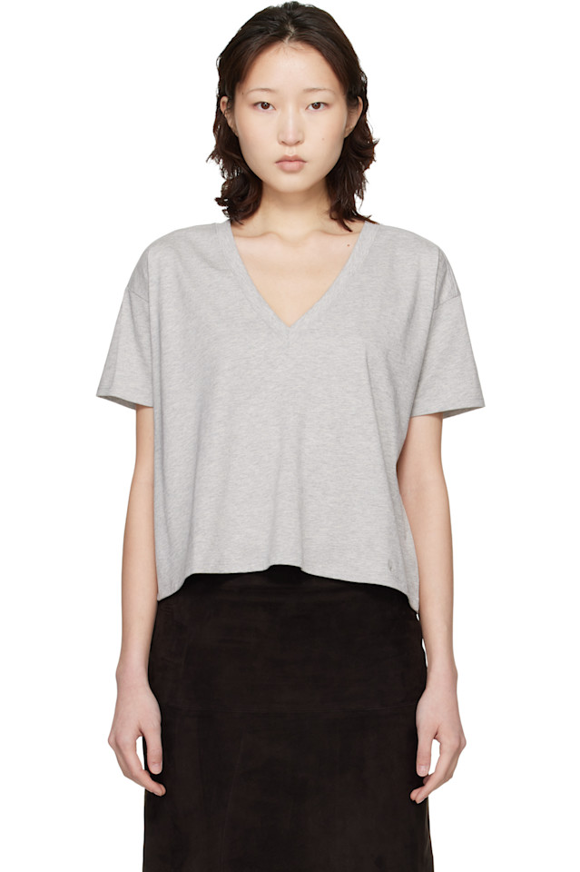 Loulou De Saison Серая футболка с V-образным вырезом 'faaa lds', Серый, Loulou De Saison Серая футболка с V-образным вырезом 'faaa lds'
Loulou De Saison Серая футболка с V-образным вырезом 'faaa lds', Серый, Loulou De Saison Серая футболка с V-образным вырезом 'faaa lds'