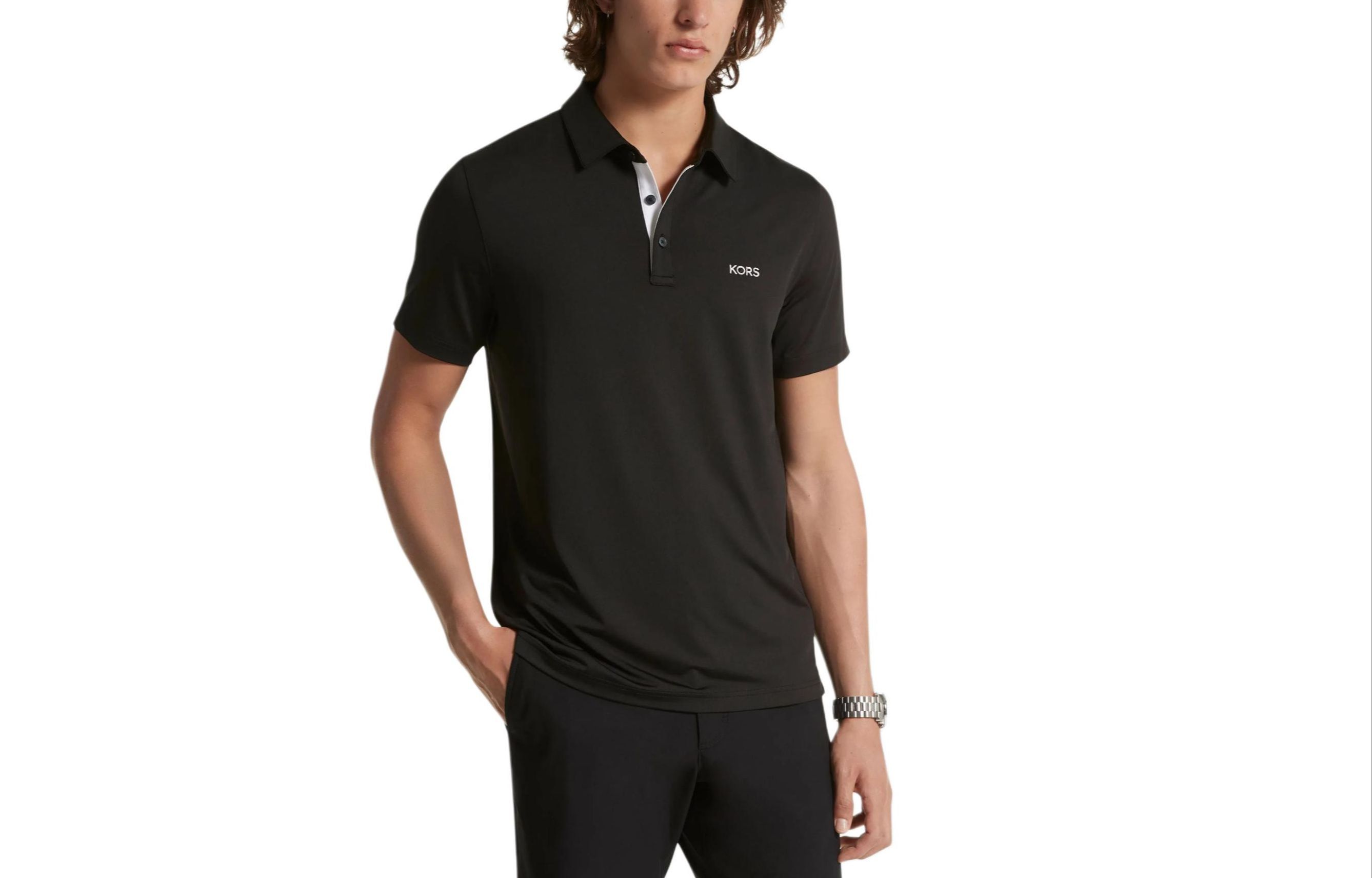 Футболка поло SS24 мужская черная MICHAEL KORS
Футболка поло SS24 мужская черная MICHAEL KORS