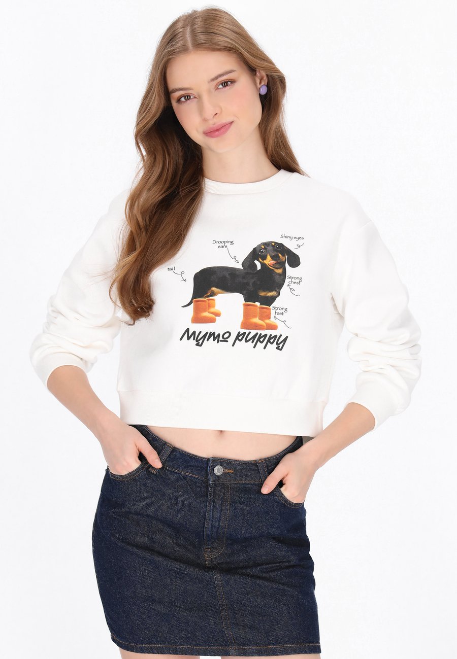 Толстовка myMo Sweatshirt, Offwhite/Off-White
Толстовка myMo Sweatshirt, Offwhite/Off-White