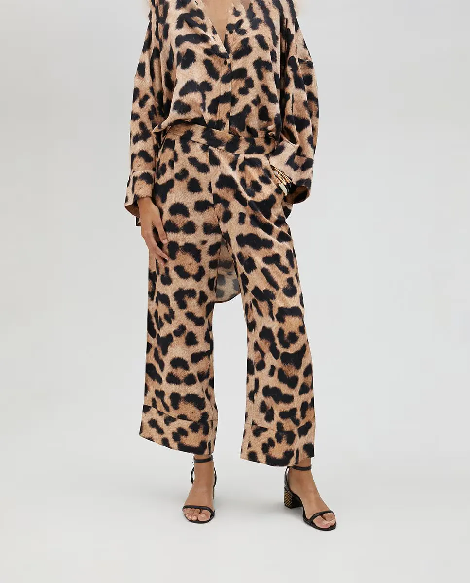 Женские брюки палаццо с карманами Lola Casademunt, коричневый
Женские брюки палаццо с карманами Lola Casademunt, коричневый