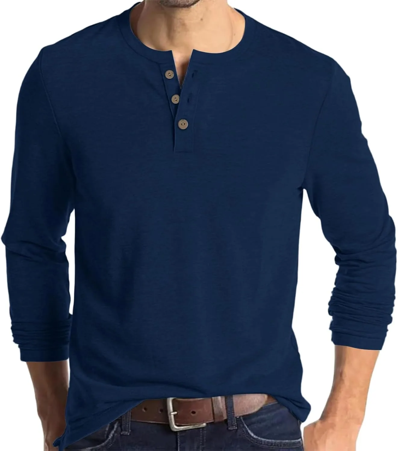 Летняя рубашка для мужчин, Long Sleeve Solid Color Henley, Casual
Летняя рубашка для мужчин, Long Sleeve Solid Color Henley, Casual