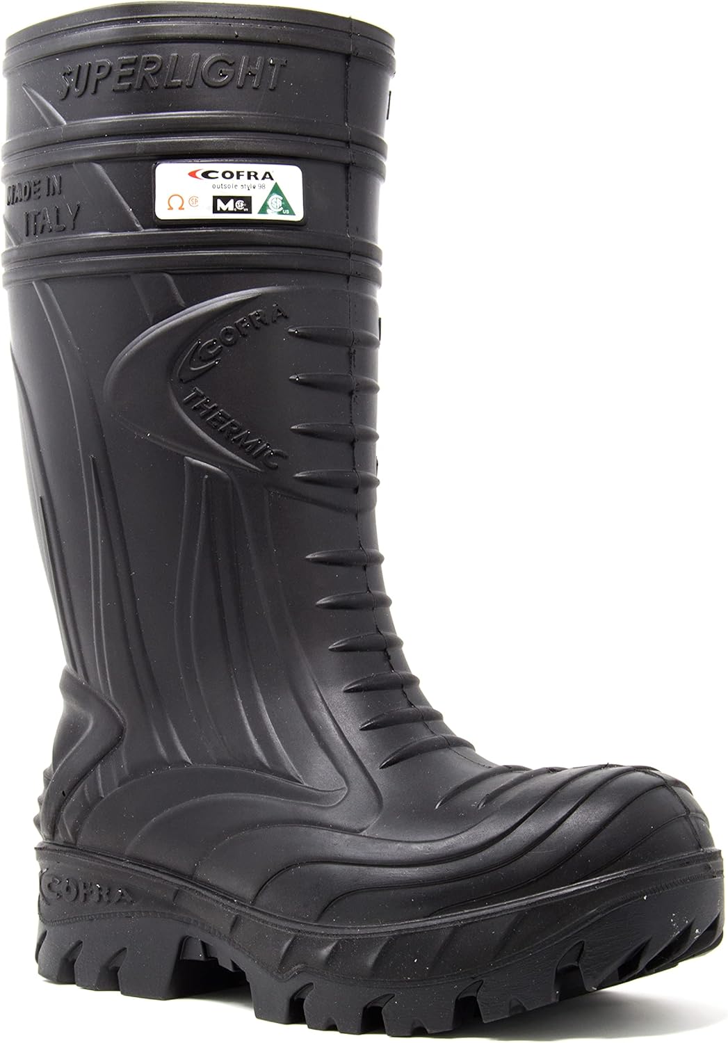 Мужские резиновые сапоги COFRA, огнестойкие и защитные, черный
Мужские резиновые сапоги COFRA, огнестойкие и защитные, черный