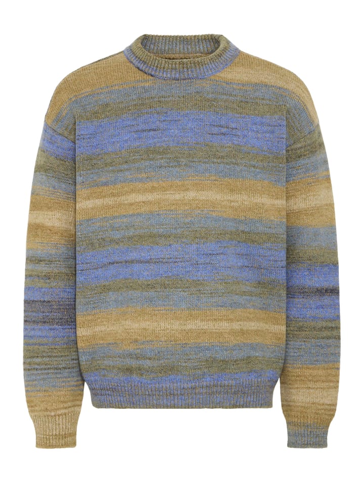 BLEND Повседневный вязаный свитер с длинными рукавами для холодных дней. Синего цвета
BLEND Повседневный вязаный свитер с длинными рукавами для холодных дней. Синего цвета