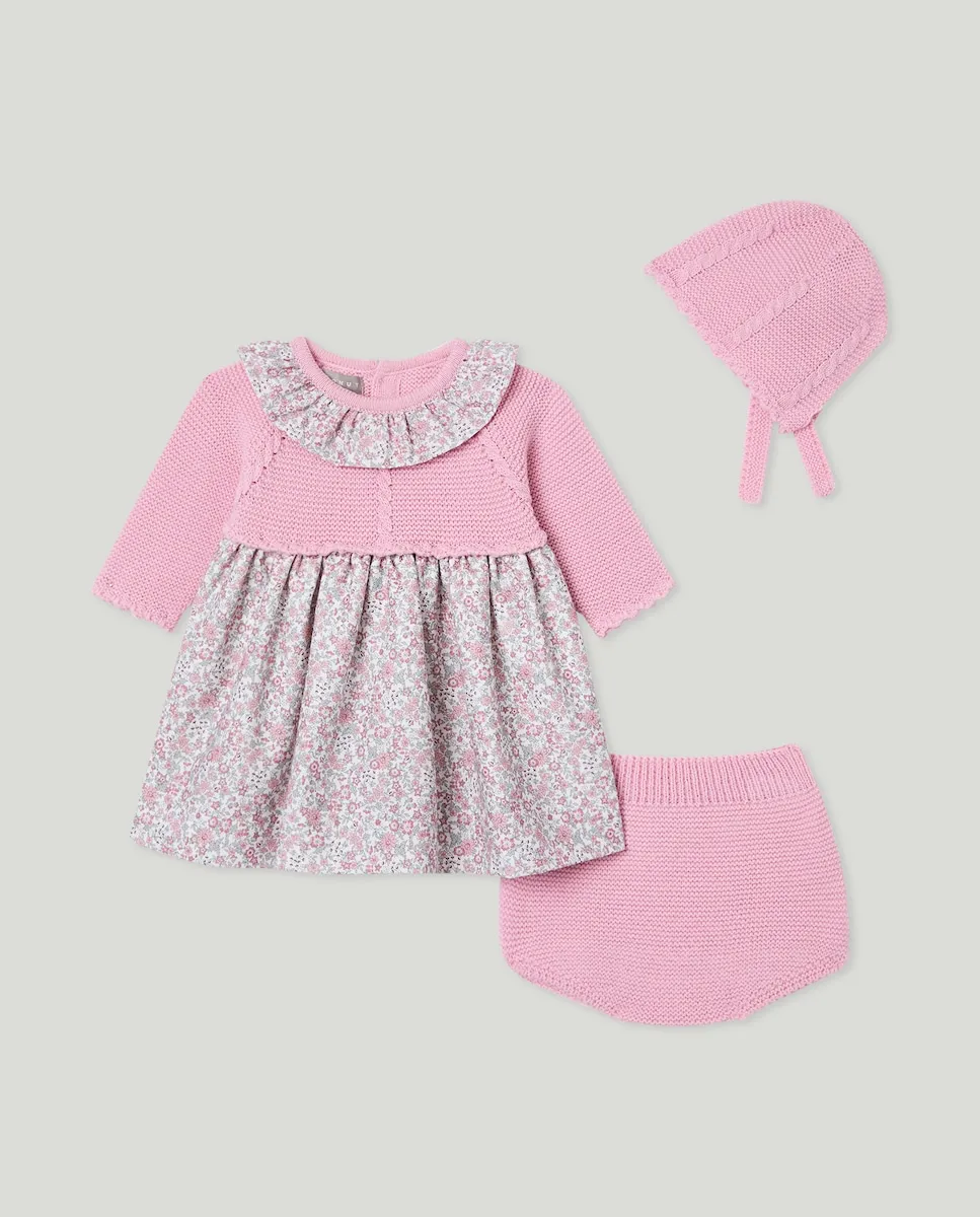 Длинное платье-сарафан средней длины с длинным рукавом и капюшоном, с фантазийным принтом по всей поверхности для ребенка Coconut El Corte Inglés, розовый
Длинное платье-сарафан средней длины с длинным рукавом и капюшоном, с фантазийным принтом по всей поверхности для ребенка Coconut El Corte Inglés, розовый