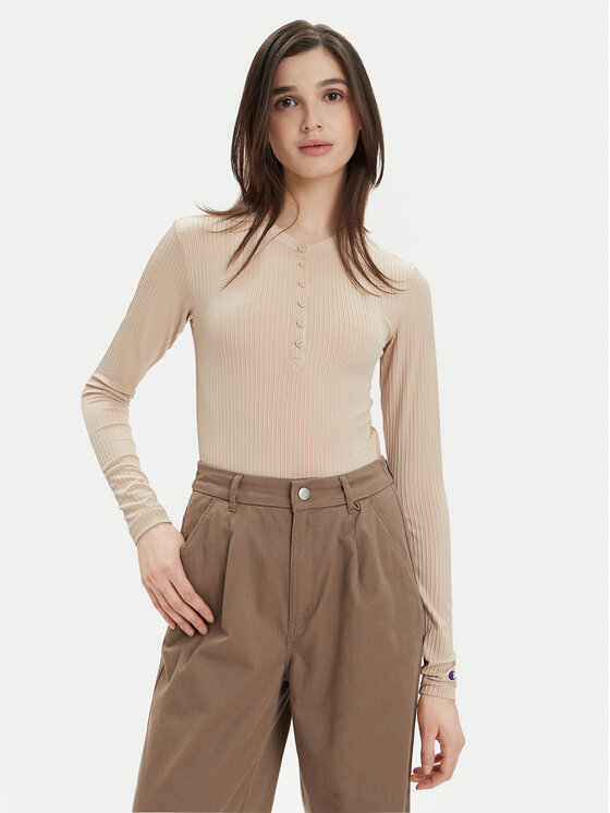 Боди skinny fit 117350 Champion, бежевый
Боди skinny fit 117350 Champion, бежевый