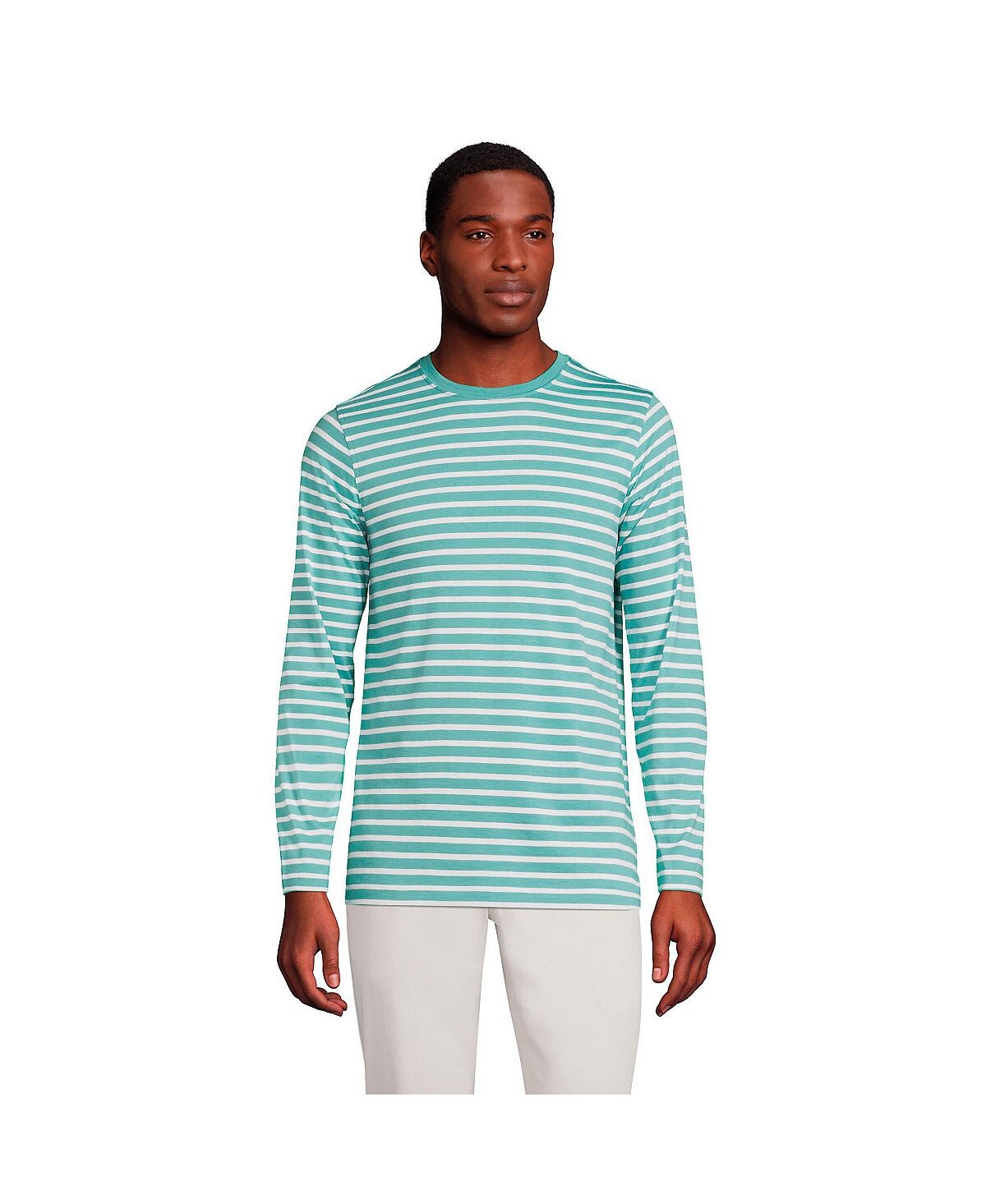 Мужская футболка Supima с длинными рукавами Lands' End
Мужская футболка Supima с длинными рукавами Lands' End