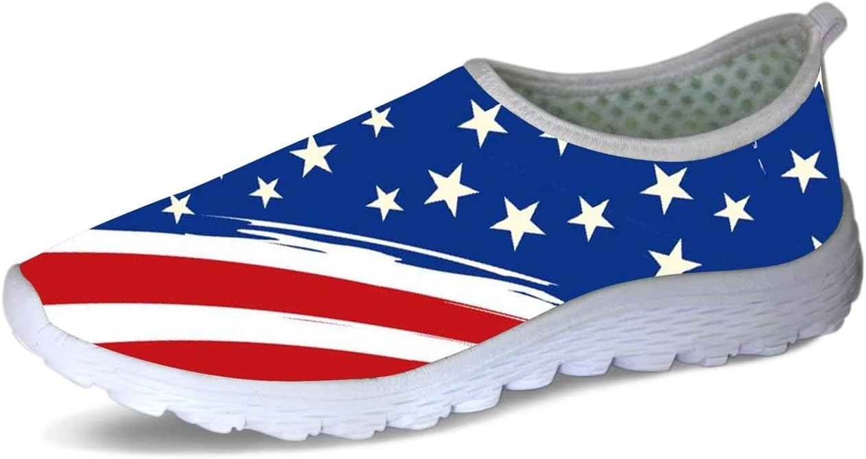 Кроссовки Forchrinse Dolphin с принтом для женщин и мужчин, удобные для прогулок, дышащие и легкие сетчатые беговые кроссовки, American Flag
Кроссовки Forchrinse Dolphin с принтом для женщин и мужчин, удобные для прогулок, дышащие и легкие сетчатые беговые кроссовки, American Flag