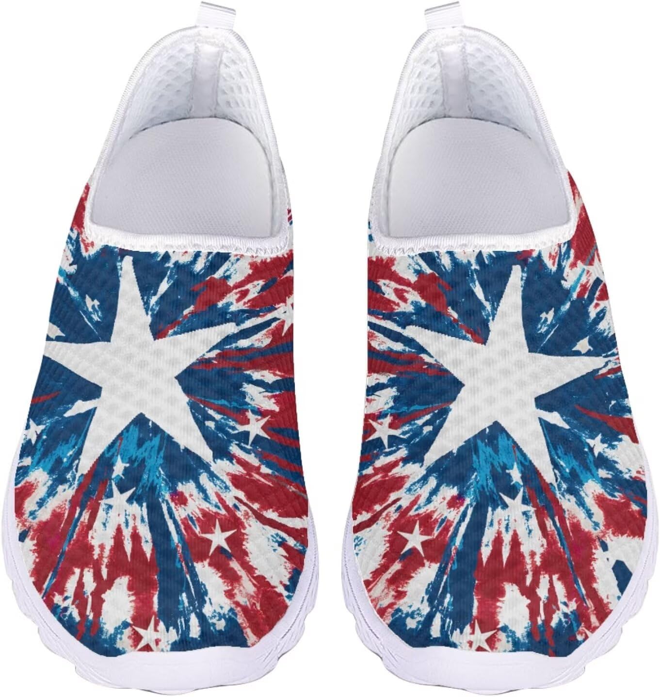 Кроссовки Jeiento Slip On из сетки для женщин и мужчин, дышащие, пляжные, водные, на плоской подошве, теннисные, для бега и повседневной носки, Us Flag Tie Dye
Кроссовки Jeiento Slip On из сетки для женщин и мужчин, дышащие, пляжные, водные, на плоской подошве, теннисные, для бега и повседневной носки, Us Flag Tie Dye