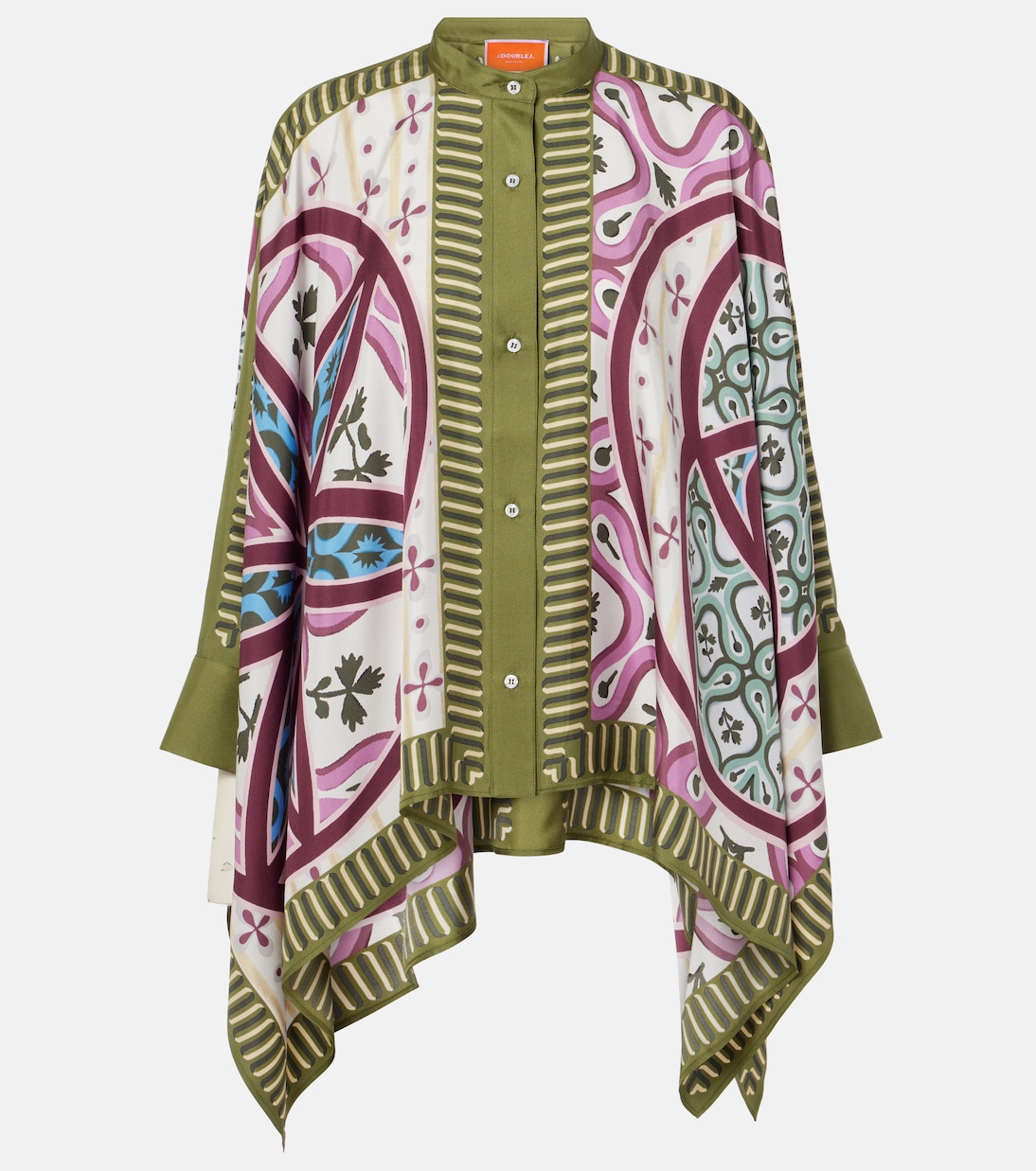 Шелковая блуза с принтом фуляр La DoubleJ, Eclipse Placee
Шелковая блуза с принтом фуляр La DoubleJ, Eclipse Placee