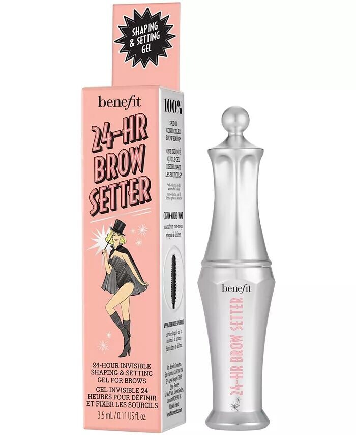 Прозрачный гель для бровей 24-HR Brow Setter с эффектом ламинирования Benefit Cosmetics
Прозрачный гель для бровей 24-HR Brow Setter с эффектом ламинирования Benefit Cosmetics
