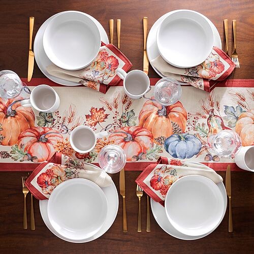 Настольная дорожка из тыквы Botanical Harvest, 13 x 70 дюймов Elrene Home Fashions, цвет Multi
Настольная дорожка из тыквы Botanical Harvest, 13 x 70 дюймов Elrene Home Fashions, цвет Multi