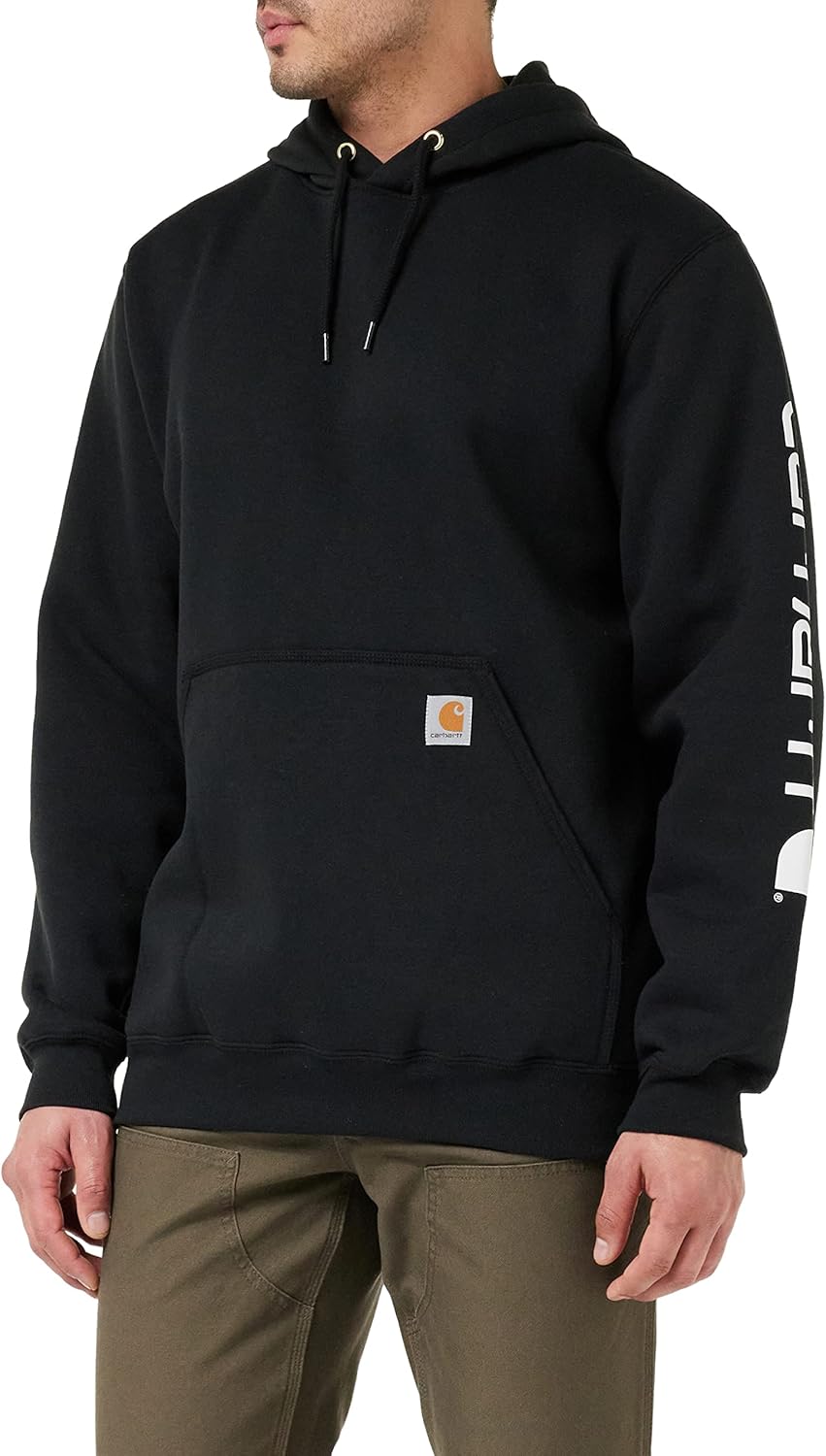 Carhartt мужская толстовка с капюшоном Midweight Signature Sleeve Logo, размеры Big & Tall, Black
Carhartt мужская толстовка с капюшоном Midweight Signature Sleeve Logo, размеры Big & Tall, Black