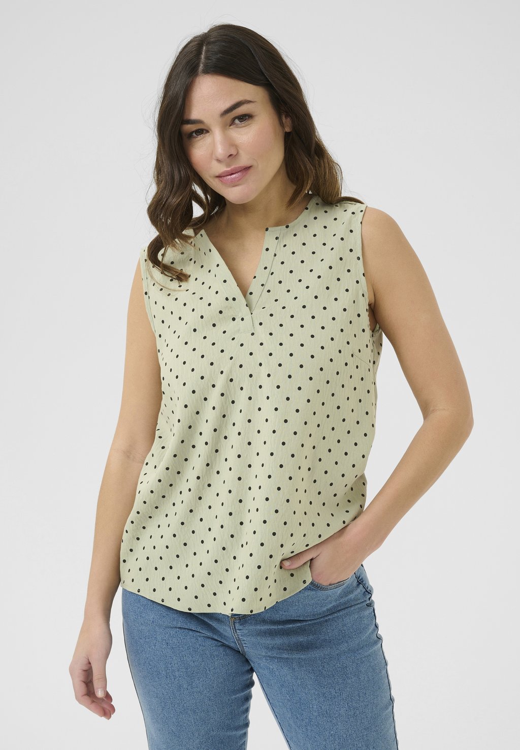 Блуза KARITA - Top Kaffe, зеленый 
Блуза KARITA - Top Kaffe, зеленый