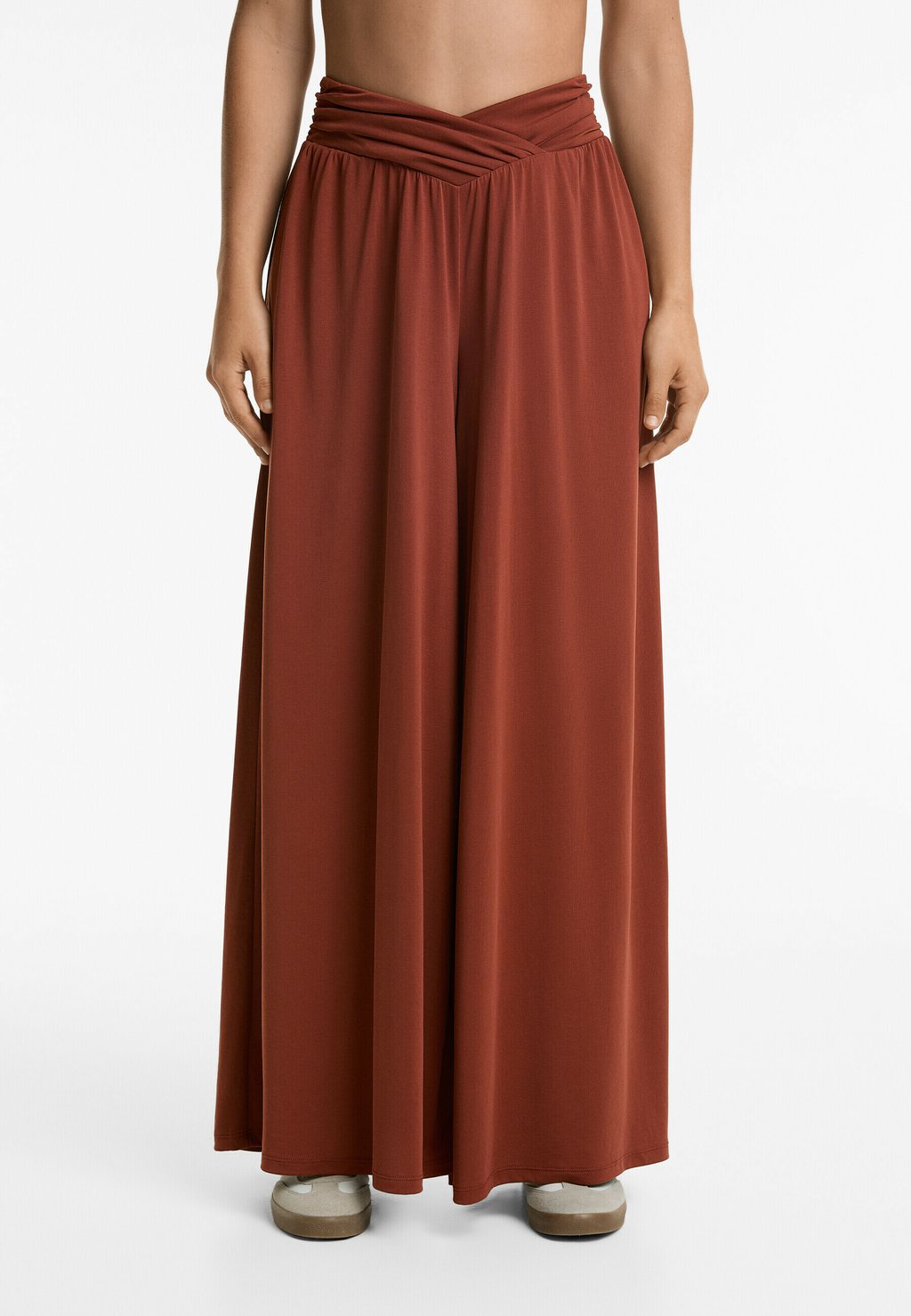 Брюки WIDE OYSHO, темно-красный
Брюки WIDE OYSHO, темно-красный