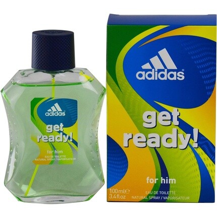 Туалетная вода-спрей Get Ready by Adidas 100 мл
Туалетная вода-спрей Get Ready by Adidas 100 мл
