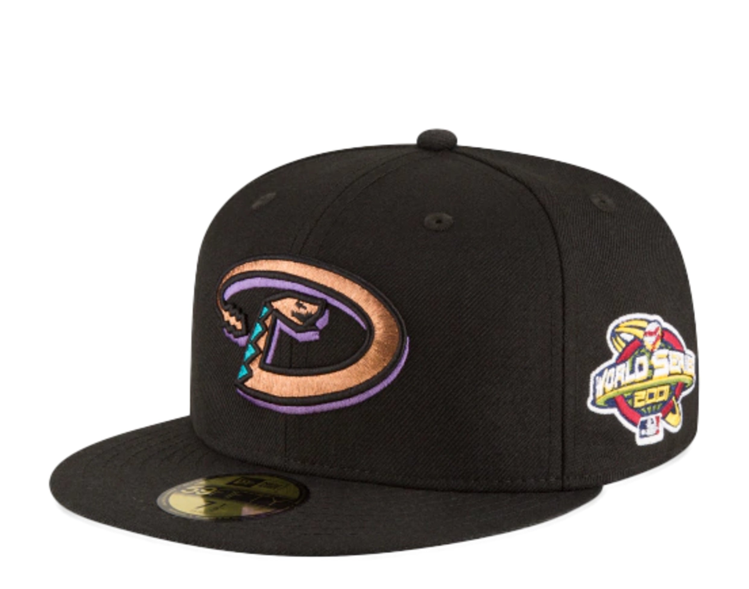 Кепка New Era 59Fifty MLB Arizona Diamondbacks 2001 World Series 11783659, черный
Кепка New Era 59Fifty MLB Arizona Diamondbacks 2001 World Series 11783659, черный