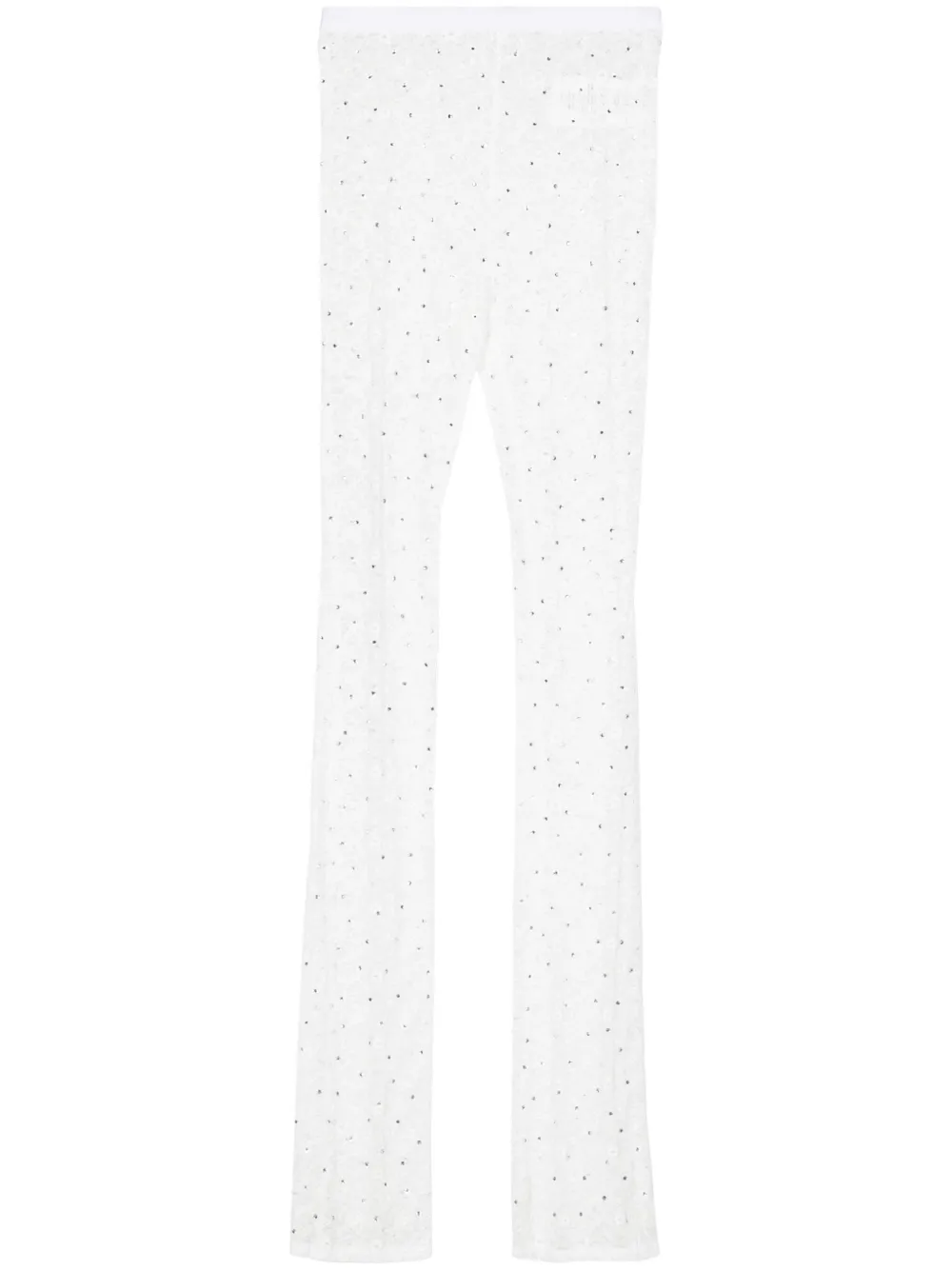 Полупрозрачная леггинсы из цветочного кружева Alessandra Rich, белый
Полупрозрачная леггинсы из цветочного кружева Alessandra Rich, белый