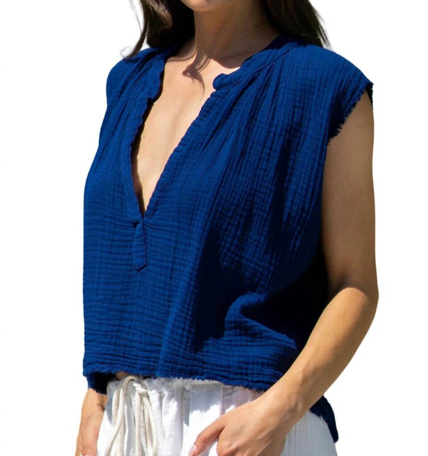 Темно-синий топ без рукавов Idyllwild Pacific 9Seed
Темно-синий топ без рукавов Idyllwild Pacific 9Seed