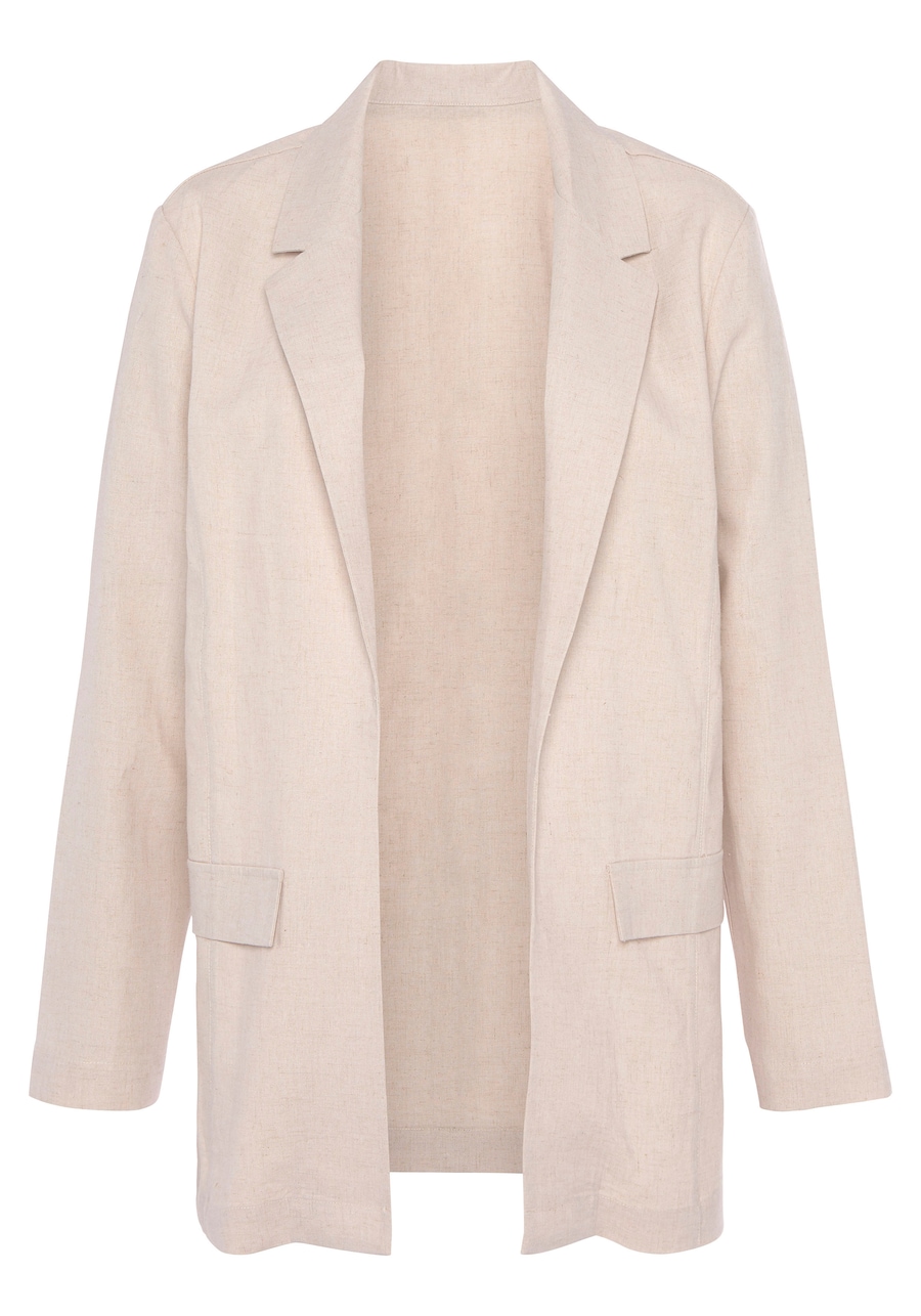 Блейзер LASCANA, бежевый
Блейзер LASCANA, бежевый