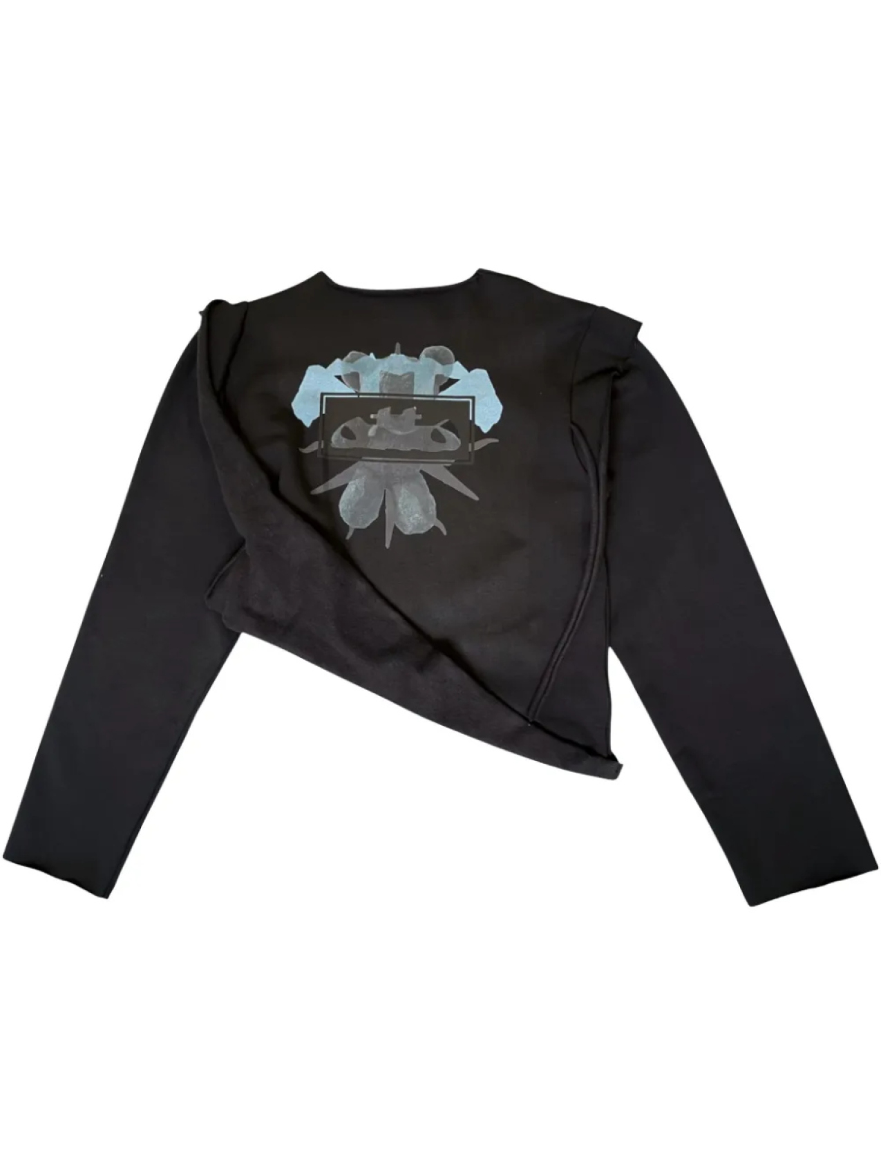 Асимметричный топ Ottolinger с графическим принтом, черный
Асимметричный топ Ottolinger с графическим принтом, черный