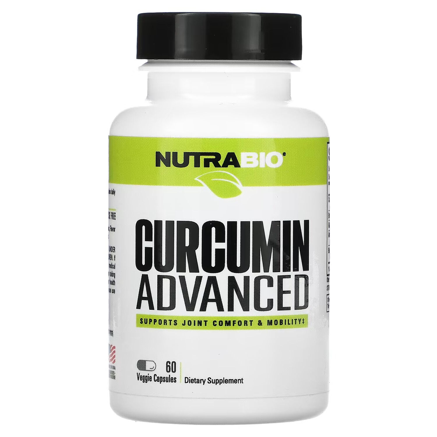 NutraBio Curcumin Advanced 60 растительных капсул
NutraBio Curcumin Advanced 60 растительных капсул