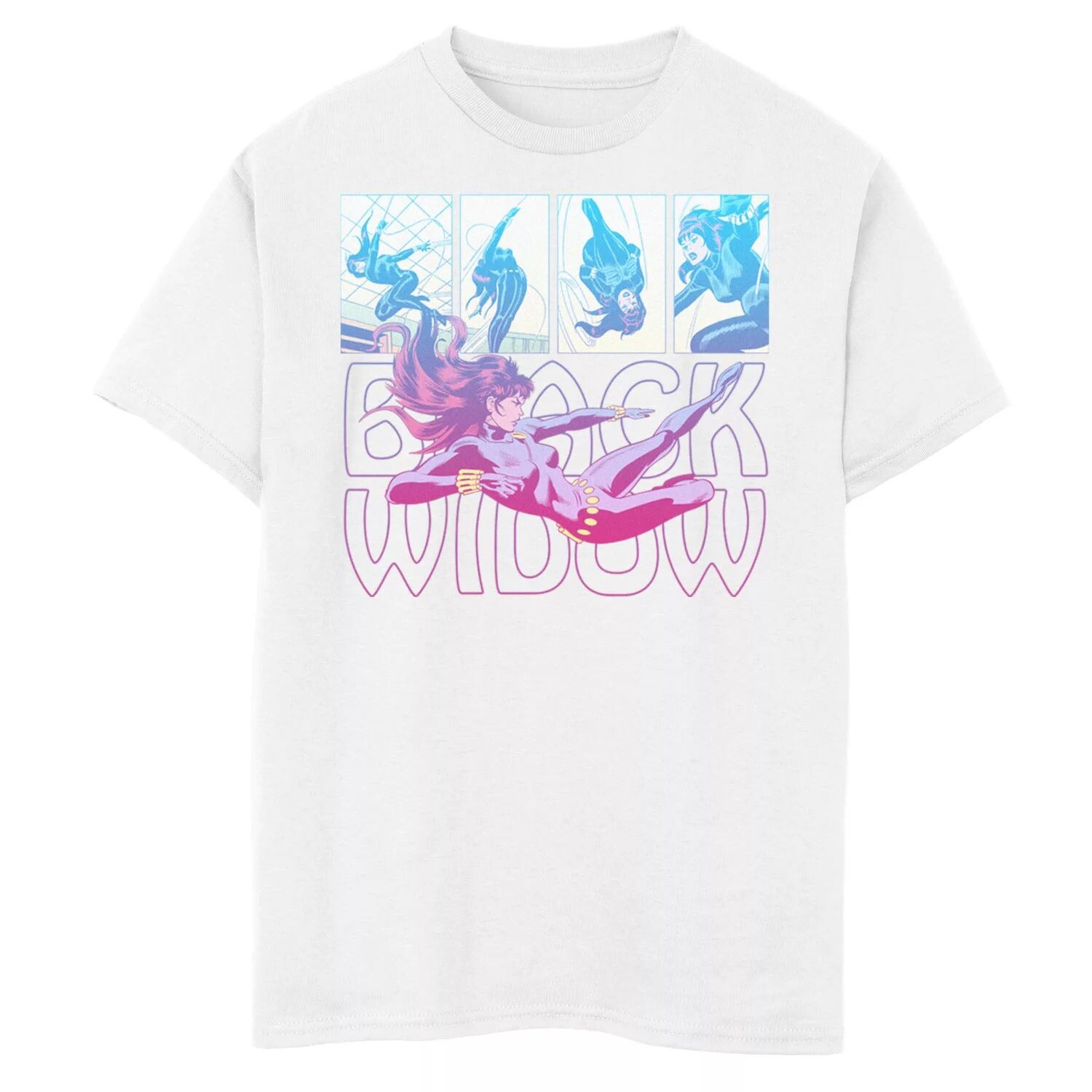 Футболка с графическим рисунком Marvel Black Widow для мальчиков 8–20 лет Marvel
Футболка с графическим рисунком Marvel Black Widow для мальчиков 8–20 лет Marvel