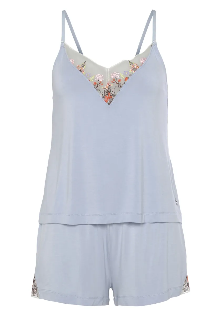 LASCANA Пижама (2 шт.), с красивыми кружевными деталями, голубой
LASCANA Пижама (2 шт.), с красивыми кружевными деталями, голубой