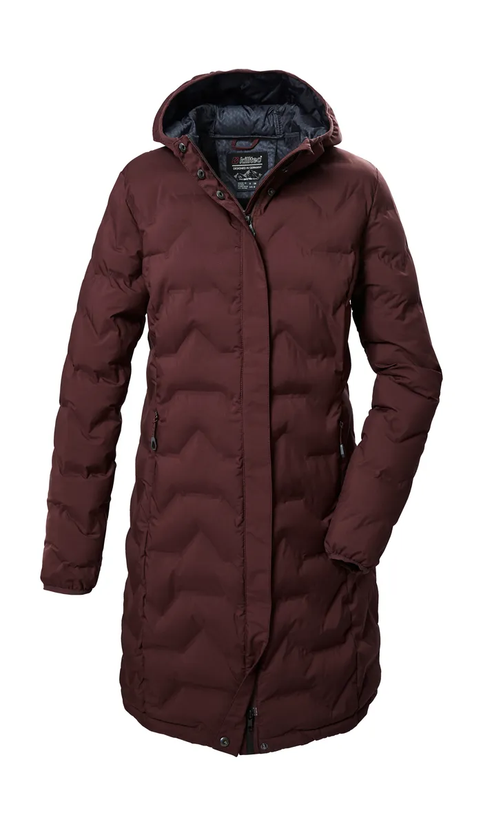 Стеганое пальто Killtec "KOW 9 WMN QLTD PRK", красный 
Стеганое пальто Killtec "KOW 9 WMN QLTD PRK", красный