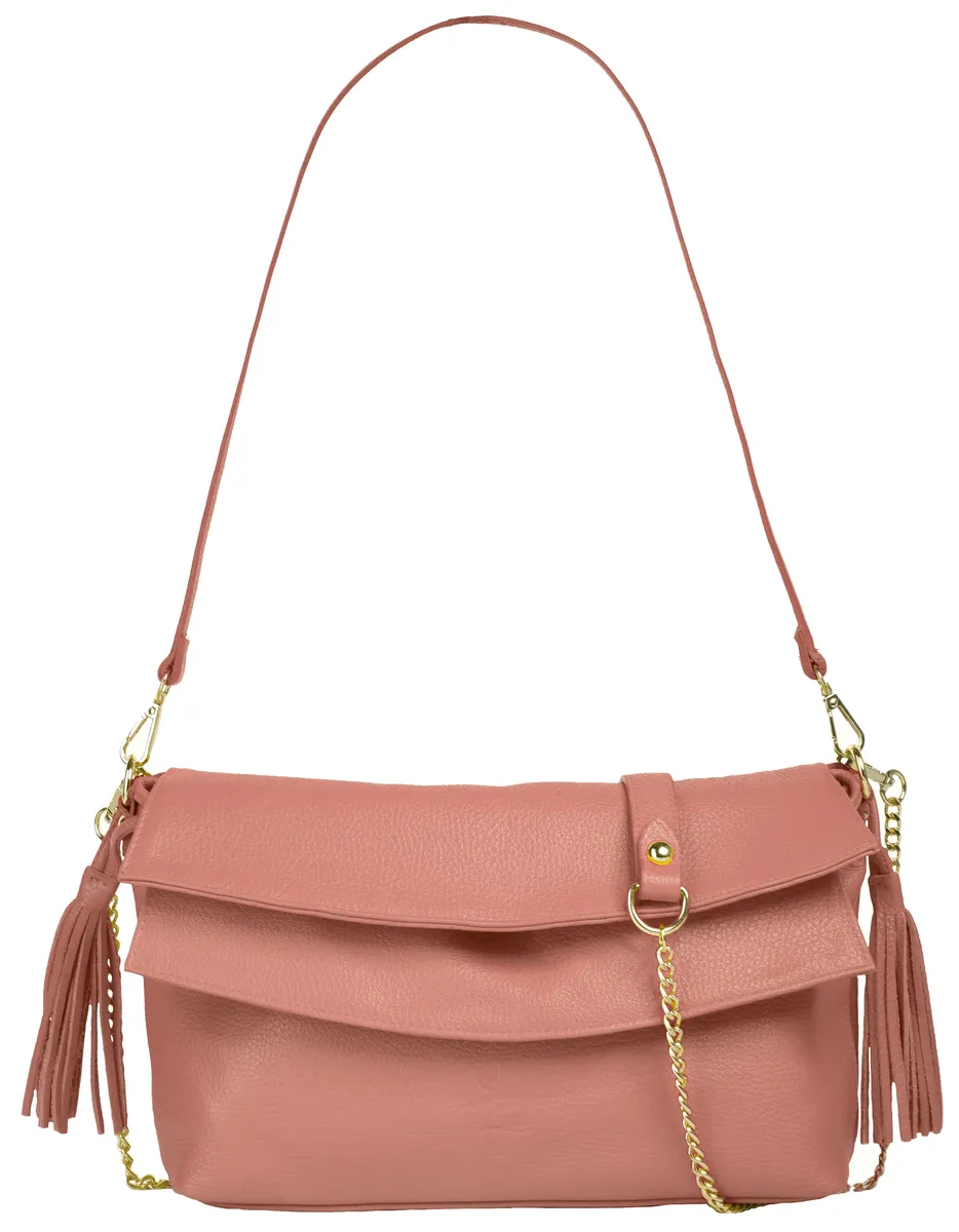 Сумка через плечо Samantha Look, натуральная кожа, производство Италия, розовый
Сумка через плечо Samantha Look, натуральная кожа, производство Италия, розовый