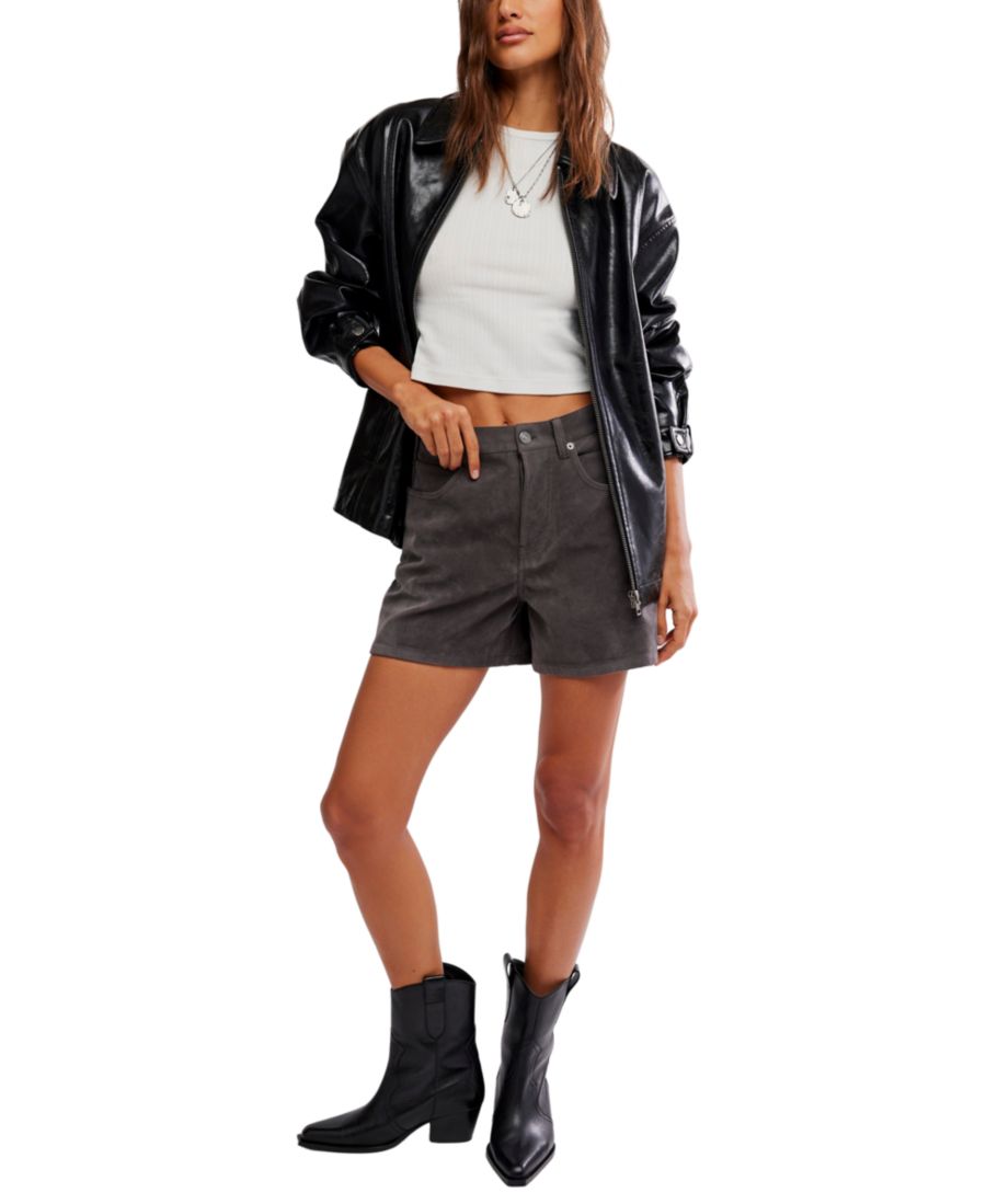 Женские шорты Tippi из искусственной замши Free People, Dark Grey
Женские шорты Tippi из искусственной замши Free People, Dark Grey