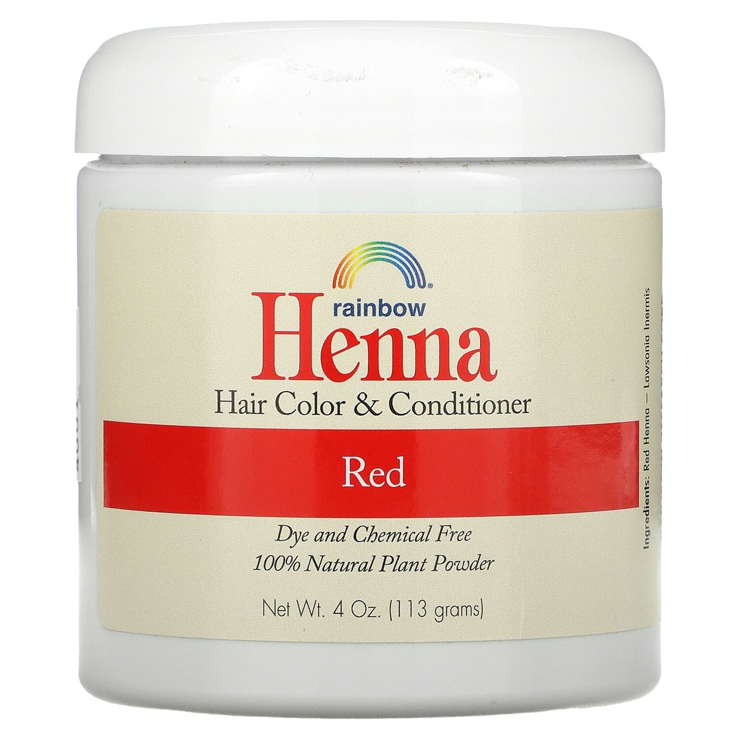 Rainbow Research Краска и кондиционер для волос с хной рыжий 113 г (4 унции)
Rainbow Research Краска и кондиционер для волос с хной рыжий 113 г (4 унции)