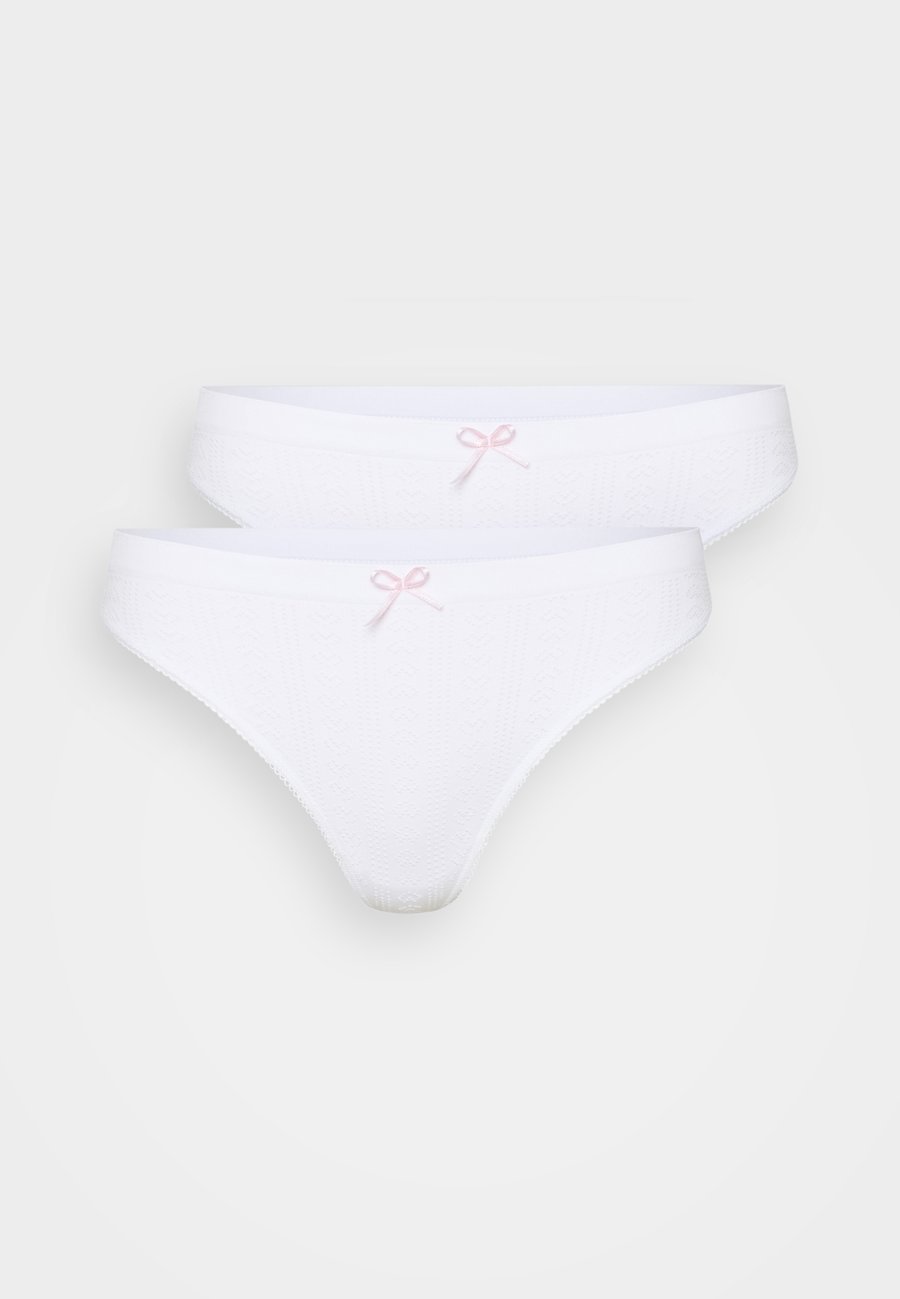 Трусы ONLY ONLPOPPY HEART THONG 2 PACK , White
Трусы ONLY ONLPOPPY HEART THONG 2 PACK , White