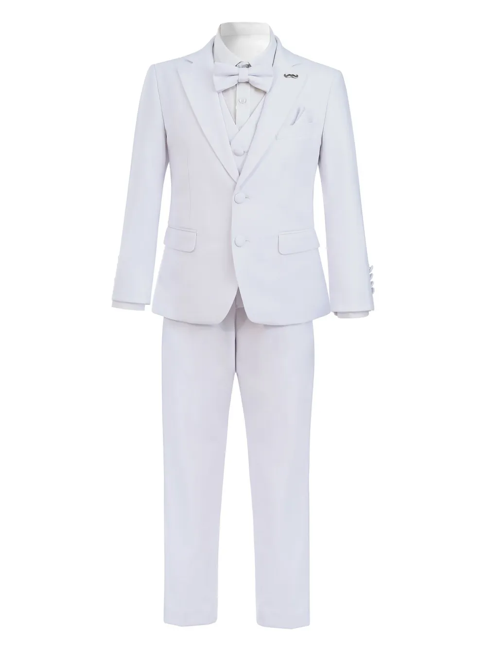 Костюм со смокингом Moustache, белый
Костюм со смокингом Moustache, белый