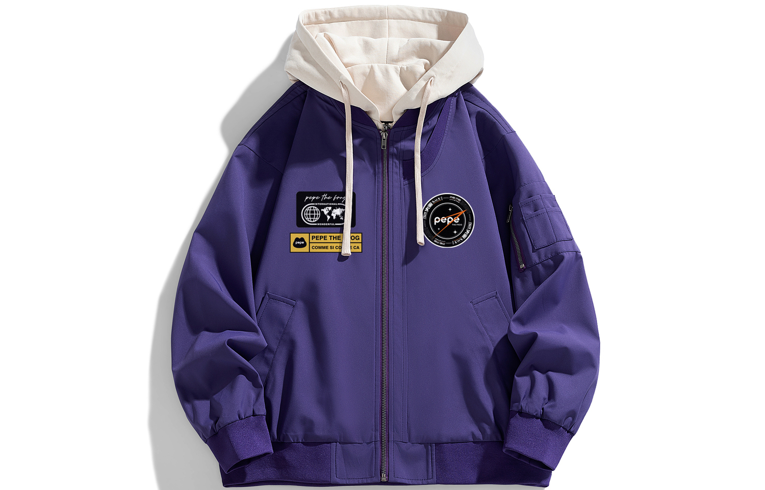 Pepe The Frog Куртка Unisex, Hooded Tranquil Purple
Pepe The Frog Куртка Unisex, Hooded Tranquil Purple