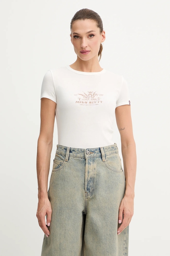 Футболка Miss Sixty, бежевый
Футболка Miss Sixty, бежевый