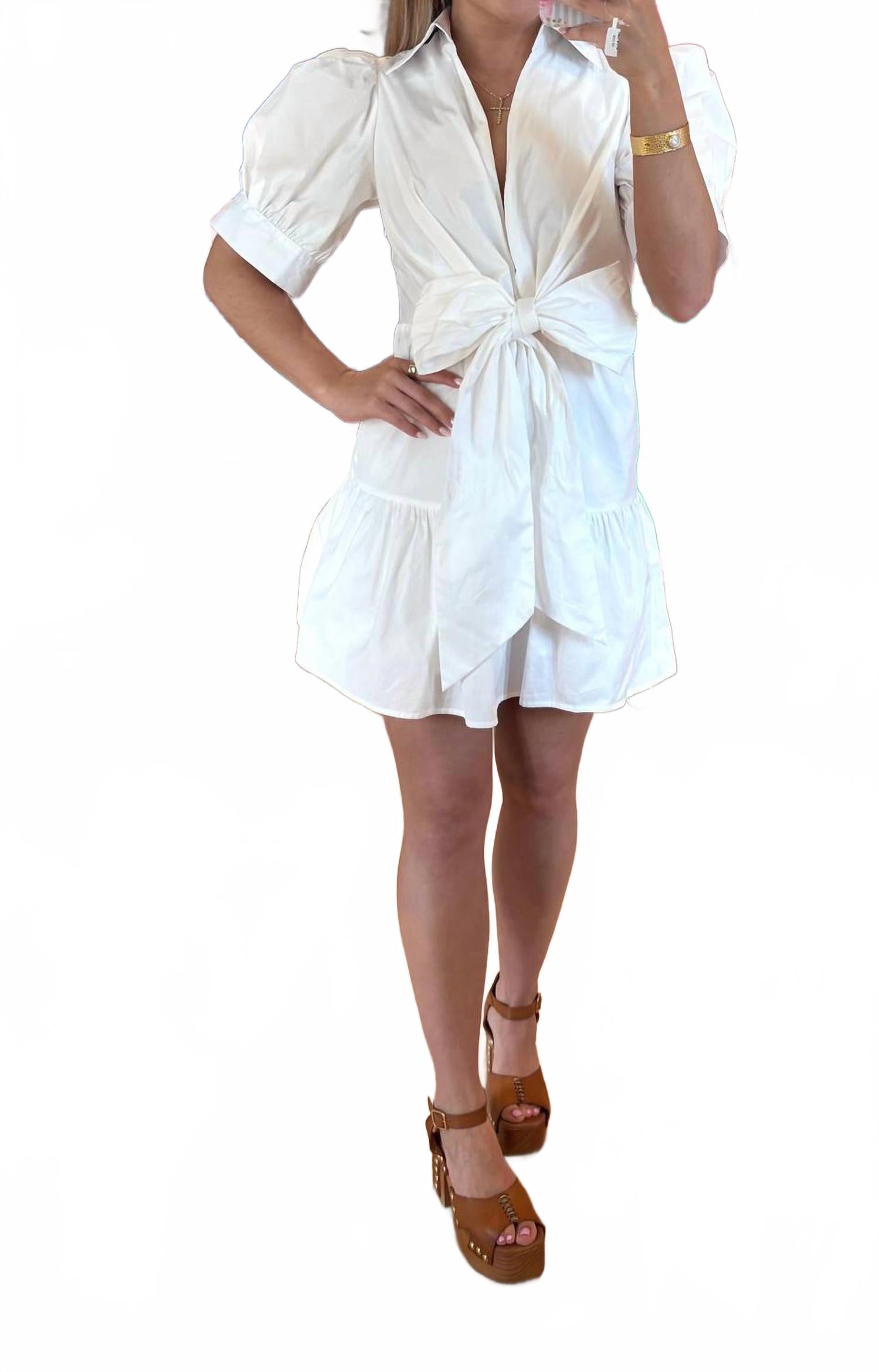 Лолита мини-платье в белом Sincerely Ours
Лолита мини-платье в белом Sincerely Ours