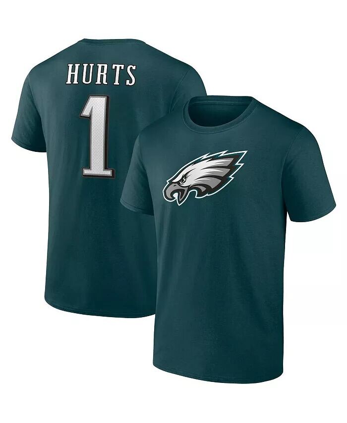 Мужская футболка Jalen Hurts Midnight Green Philadelphia Eagles Player Icon Fanatics, зеленый
Мужская футболка Jalen Hurts Midnight Green Philadelphia Eagles Player Icon Fanatics, зеленый