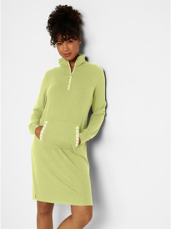 WITT WEIDEN Трикотажное платье фисташкового и белого цвета
WITT WEIDEN Трикотажное платье фисташкового и белого цвета