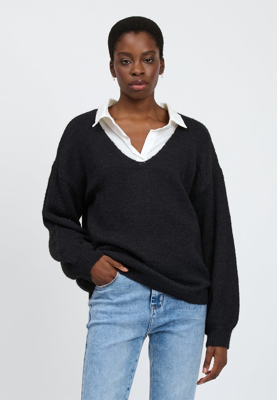 Джемпер INFLUENCER MELANGED, Black
Джемпер INFLUENCER MELANGED, Black