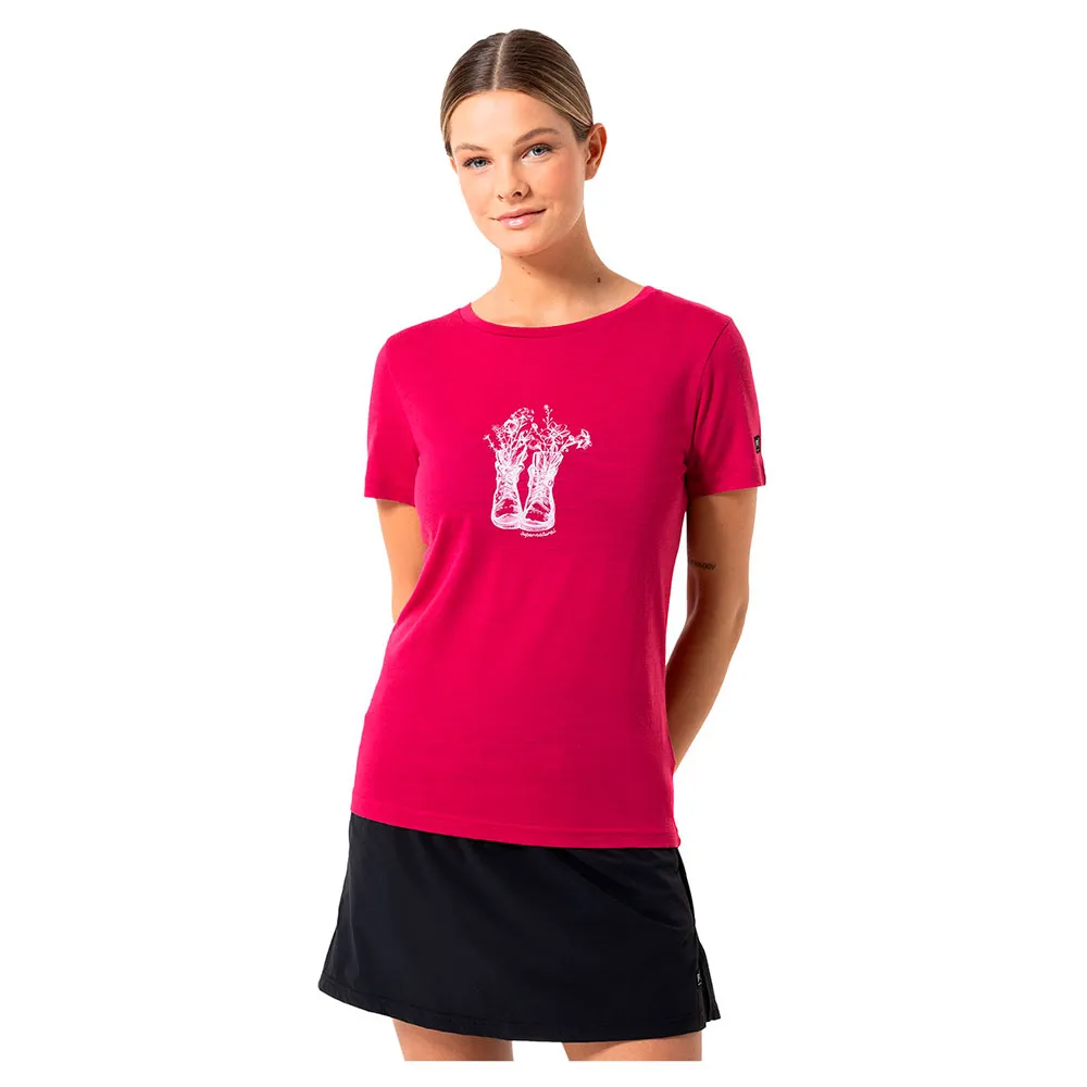 Футболка с коротким рукавом Super.natural Flower Boots, красный
Футболка с коротким рукавом Super.natural Flower Boots, красный