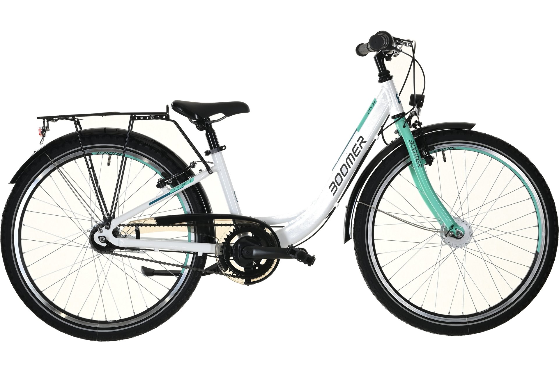 Детский велосипед Boomer CITY 24 N7 - 24 дюймов - Tiefeinsteiger - 2024, цвет Weiß|white/light turquoise/blue
Детский велосипед Boomer CITY 24 N7 - 24 дюймов - Tiefeinsteiger - 2024, цвет Weiß|white/light turquoise/blue