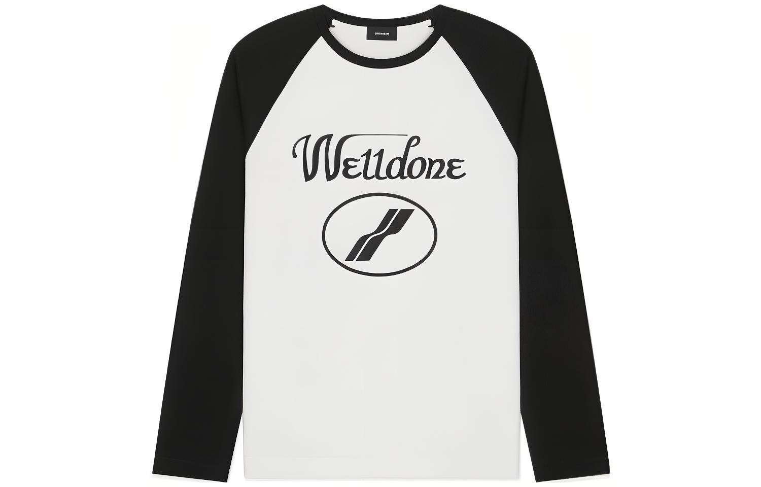 Футболка унисекс черная We11Done, черный
Футболка унисекс черная We11Done, черный