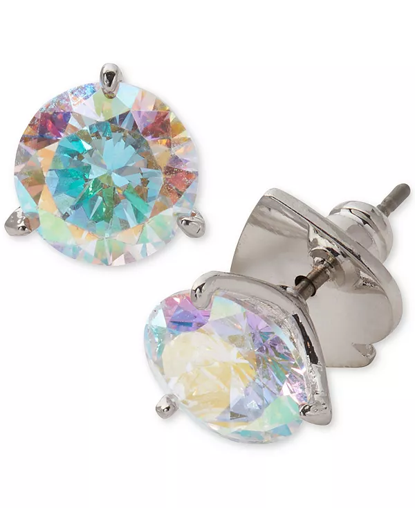 Блестящие серьги-гвоздики с тремя зубцами, прозрачные/серебряные Kate Spade New York, multi
Блестящие серьги-гвоздики с тремя зубцами, прозрачные/серебряные Kate Spade New York, multi